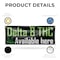 Signmission Delta 8 THC Available Here, 24 Inch x 72 Inch, Vinyl Banner B-72-30538 - alternate 3