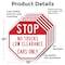 Signmission Stop No Trucks Low Clearance Cars O, 10 inch X 10 inch, Aluminum Metal Signs, 5PK OC-A-5Pack-10-225 - alternate 4