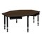 Regency I-Promise Student Classroom Desk W/ Book Storage, 60 in W X Wood, Metal, Neo Walnut IP2SD2BX6024NW - alternate 7