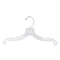 Nahanco 12in Clear Plastic Super Heavy Weight Children's Shirt Hanger, 100PK 412 - alternate 1