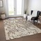 Homeroots 3' X 5' Beige Brown And Ivory Abstract Washable Indoor Outdoor Area Rug 600264 - alternate 8