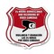 Signmission Bilingual 24 Hour Surveillance Shield Si, 6 inch X 6 inch, Plastic Sign, 2PK SHI-P-2PACK-6-363 - alternate 1
