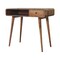 Homeroots 35" Brown Solid Wood Writing Desk 723449 - alternate 8
