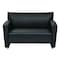 Office Star Loveseat, 29-1/4" x 32", Upholstery Color: Black SL2912S-U6 - alternate 4