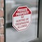 Signmission Private Property No Hunting or Tres, 4 inch X 4 inch, Vinyl Decal, 2PK OC-D-2PACK-4-153 - alternate 4