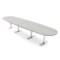 Skutchi Designs 14ft Conference Table With Power Unit | 14 Person Modular Boval Meeting Table | Harmony Series HAR-BOVL-48X168-T-K458-NA - alternate 1