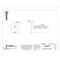 Tamper-Pruf Screws Tamper Resistant Screw, 3/4 in, Plain Finish, 18-8 Stainless Steel, Flat Head Torx Drive, 25 PK 91776 - alternate 3
