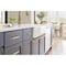 Amerock Stature 6-5/16 in 160 mm Center-to-Center Champagne Bronze Cabinet Pull BP36889CZ - alternate 6