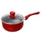 Better Chef 2 Quart Ceramic Coated Saucepan in Red with Glass Lid SP4 - alternate 1
