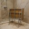 Homeroots 18" X 40" Brown Teak Rectangular Shower Bench 549366 - alternate 4