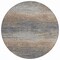 Homeroots 8' Pewter Round Striped Washable Indoor Outdoor Area Rug 608487 - alternate 8