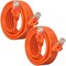 Maximm Cat6 Ethernet Cable 7ft 10Gbps 550MHz UTP, 2PK, Orange, 2PK CAT6CCA-7OR-2PK - alternate 1