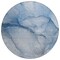 Homeroots 8' Round Blue Round Abstract Washable Non Skid Indoor Outdoor Area Rug 559798 - alternate 8