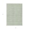 Homeroots 9' X 12' Sage And Green Striped Washable Indoor Outdoor Area Rug 587960 - alternate 6