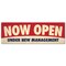 Signmission Now Open, 24 Inch, Banner B-72-30404 - alternate 1