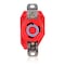 Leviton Locking Receptacle, 30 A, 250V AC, Red 2620-R - alternate 1