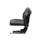 Uni Pro 117 Utility Mechanical Suspension Seat, Black Vinyl 7734 - alternate 7