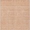 Homeroots 5' X 8' Peach And Ivory Floral Washable Indoor Outdoor Area Rug 582363 - alternate 6