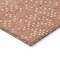 Homeroots 10' X 14' Salmon Gray And Ivory Polka Dot Washable Indoor Outdoor Area Rug 599087 - alternate 5