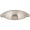Hardware Resources Jeffrey Alexander Lyon 4-15/16'' Overall Length Satin Nickel Cabinet Cup Pull 8233SN - alternate 2