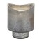 Homeroots Set of Two White Currant Scented Two Wick Candles In Frosted Glass Holders, 2PK 633861 - alternate 6