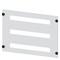 Siemens ALPHA 630 Universal Section cover with cutouts 3x 24 MW 8GK9608-3KK22 - alternate 1