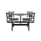 Palmer Hamilton Picnic Table PH-4S36RD-SGBCAP - alternate 10