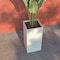 Leisuremod Basalt Tall Square Fiberstone & MgO Clay Planter, Weather-Resistant, Fully Assembled BP28W - alternate 6