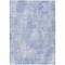 Homeroots 10' X 14' Sky Blue Denim Blue And Ivory Abstract Washable Indoor Outdoor Area Rug 583177 - alternate 7