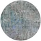 Homeroots 8' Fern Green Round Abstract Washable Indoor Outdoor Area Rug 607868 - alternate 7