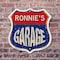 Signmission Ronnie's Garage, 6 inch X 6 inch, Plastic Sign, 2PK SHI-P-2PACK-6-383-RONNIE - alternate 6