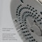 Brondell Nebia Merced 4-Setting Water Saving High Pressure Commercial Showerhead, Chrome NE65-SHBB-CH - alternate 9