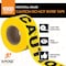 Xpose Safety Caution Tape, PVC, Caution Do Not Enter, High Visibility Yellow, 3 in W., 1000 ft L., 6 PK PCDNT-6-X-S - alternate 5