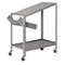 Pucel Hopper Cart, 14 in W x 30 in D x 30 in H to 36 in H, Gray TH-14 - alternate 1