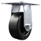 Service Caster 5 Inch Heavy Duty Top Plate Polyolefin Rigid Caster with Ball Bearing SCC SCC-35R520-POB - alternate 1