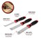 Performance Tool 3 pc. Utility Pry Bar Set, Pry Bars, Trim Removal, Nail Pulling, Scraping W2037 - alternate 7