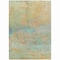 Homeroots 3' X 5' Wheat Sky Blue And Beige Abstract Washable Indoor Outdoor Area Rug 631461 - alternate 8