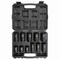 Sunex 3/4 in Drive Metric 6 Point Deep & 4 Point Square Budd Wheel 11-Piece Impact Socket Set 4011M - alternate 1