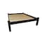 Homeroots Dark Brown Solid Wood Queen Bed Frame 546727 - alternate 6