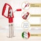 Kings County Tools Rotary Egg Beater Manual Hand Crank Mixer Stainless Steel Hand Mixer w/ Double Rotating Heads GW39A03-09 - alternate 9
