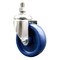 Service Caster 4 Inch 316SS Solid Polyurethane Wheel Swivel 10mm Threaded Stem Caster SCC SCC-SS316TS20S414-SPUS-M1015 - alternate 1