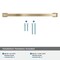 Amerock Candler 12-5/8 inch 320mm Center-to-Center Golden Champagne Cabinet Pull BP29353BBZ - alternate 3