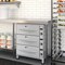Koolmore Three-Drawer Commercial Free Standing Warming Drawer in Stainless-Steel KM-WD-M3 KM-WD-M3 - alternate 7