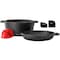 Megachef 5 Quart Pre-Seasoned 2-in-1 Cast Iron Dutch Oven and Skillet MCCI-7026 - alternate 6