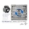 Iliving Silver 20 in. 3368 CFM Smart Remote Shutter Exhaust Fan with Thermostat, Humidistat, Variable Speed ILG8SF20VC - alternate 9