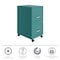 Space Solutions 14.25 in W 2 Drawer Mobile Vertical File Cabinet, Teal 24408 - alternate 13