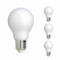 Bulbrite LED Filament, 5 Watt Dimmable A19 Light Bulb, Milky Glass Finish, E26 Base, 2700K 450 Lumens, 4PK 862070 - alternate 1