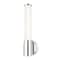 Z-Lite Warwick 1 Light Wall Sconce, Chrome/Opal White, 4.75 In W 1020-1S-CH-LED - alternate 1