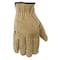 Wells Lamont XL Split Cowhide Leather Driver Tan Gloves, PR 1012XL - alternate 1