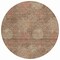 Homeroots 8' Brown Taupe And Sage Round Polka Dot Washable Indoor Outdoor Area Rug 614655 - alternate 7